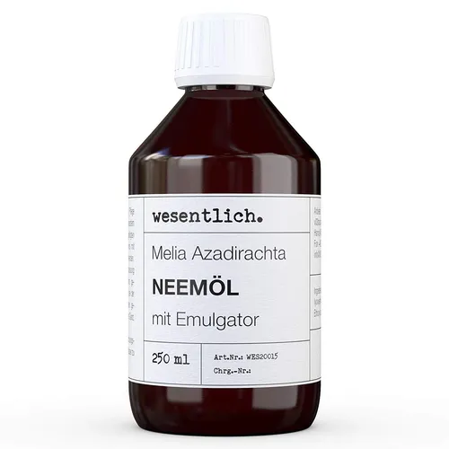 Neemöl mit Emulgator von wesentlich.