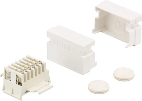 Philips Lighting Einspeisungsset LL500Z 2xEP CUGen2WH - Einspeisungsset für Lichtbandsysteme, inklusive 2 Endkappen und aus robustem Stahl, ideal für individuelle Lichtlösungen.