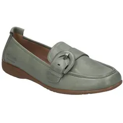 Josef Seibel Fenja 19 Damen-Ballerina in Mint, Größe 37 - Elegante Damen-Ballerina aus hochwertigem Leder mit rutschfester Gummisohle. Ideal für den Alltag, bietet er optimalen Komfort und Flexibilität. Perfekt für jeden Anlass!