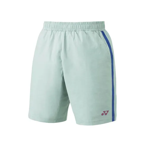 Yonex Tennishose Short All Tennis Tournament 2024 für Herren in Smoke Mint, Größe XL - Hochfunktionelle Yonex Short für Badminton- und Tennisspieler, ausgestattet mit 2 Seitentaschen und ohne Innenslip. Ideal für sportliche Aktivitäten und komfortablen Sitz.