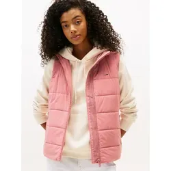Tommy Jeans Steppweste TJW LW PADDED VEST rot M (38)