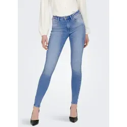 ONLY ONLPOWER MID PUSH UP SK REA934 Damen Skinny-fit-Jeans - Modische Damen-Skinny-fit-Jeans in special bright blue denim, figurbetonend mit Push-Up-Effekt für eine perfekte Silhouette. Pflegeleichter und robuster Jeansstoff, ideal für vielfältige Freizeitlooks.