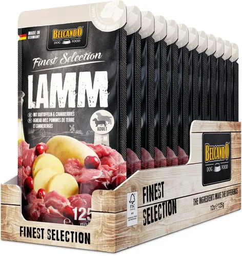 Belcando Lamm mit Kartoffel & Cranberries, für: Hunde
