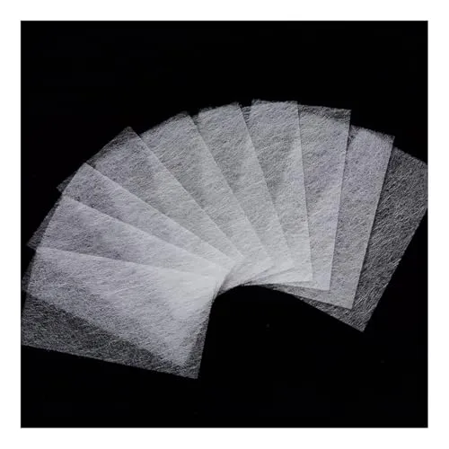 TSUOUKL 20 Stück Silk Fiberglass Nail Extensions, Fiberglas Nagelverlängerung Nail Extension Silk Fiberglass Gel Kit Manicure Tool für Fiberglasmodellage die Fingernagelreparatur Nägelverlängerung