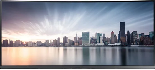 Samsung LC34H890WJU 34" UltraWide Quad HD Monitor mit 3440 x 1440 Pixeln, integrierten USB-Hub und Höhenverstellung