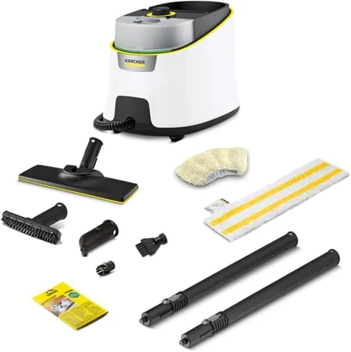 Kärcher SC 4 Deluxe Dampfreiniger - 1,3 L, 2200 W, kraftvolle und hygienische Reinigung ohne Chemie, ideal für ein sauberes Zuhause