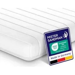 Ergonomische Komfortschaummatratze 90x190 für erholsamen Schlaf - Weiß - Ergonomische Komfortschaummatratze 90x190 mit druckentlastendem Kaltschaum für optimale Körperanpassung. Abnehmbarer, waschbarer Bezug und geprüfte Qualität sorgen für höchsten Schlafkomfort.