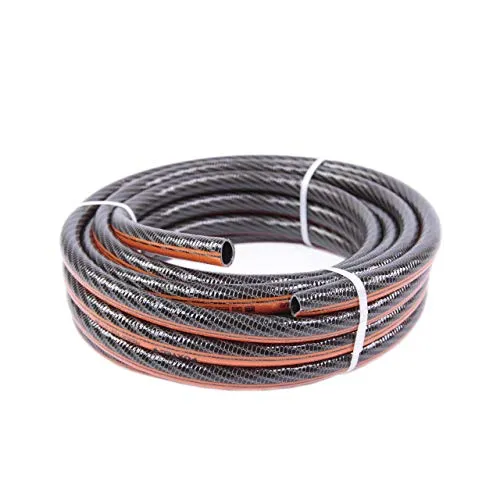 FUXTEC Bewässerungsschlauch FX-PP1-2, 50m, 3-lagig - Gartenschlauch mit Anti Twist System, UV-beständig und reißfest bis 25 bar. Ideal für die Bewässerung kleiner und großer Flächen.