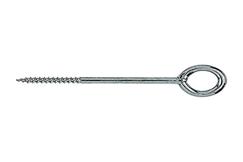Fischer Ösenschraube GS 8x120, 80920 - VPE 20 Stück - Dübel für Gerüstbefestigung, robust und ideal für sichere Verbindungen in Bauprojekten, 20 Stück pro Packung.