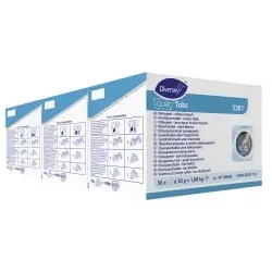 Clax Tabs 33E1 Alleinwaschmittel - 168 Waschmitteltabs - Effektive Clax Tabs 33E1 für kleinere Waschmaschinen. Die Tabs sorgen für strahlend saubere Textilien und schützen vor Ablagerungen. Ideal für weiße und farbige Wäsche. Einfache Dosierung für beste Ergebnisse.