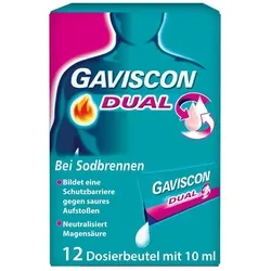GAVISCON Dual Suspension mit Zweifachwirkung gegen Sodbrennen 120 ml