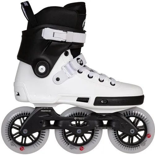 POWERSLIDE NEXT 110 Inline Skate 2025 core black - 46-47 - Fitness Skates: Agiler Urban-Skate mit 110-mm-Rädern für schnelles und komfortables Skaten auf jedem Untergrund, ausgestattet mit einem anpassbaren Hardboot-Design für optimale Passform und Unterstützung.