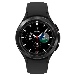 Samsung Galaxy Watch4 Classic - Runde Bluetooth Smartwatch, 46 mm, drehbare Lünette, misst Körperzusammensetzung und bietet umfassende Fitness-Tracking-Funktionen
