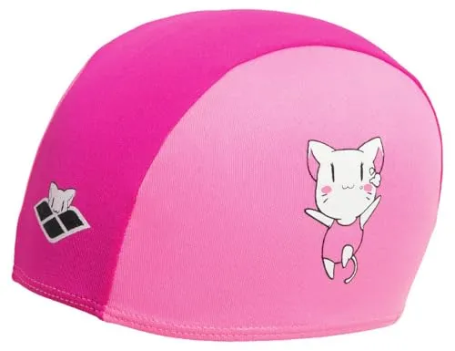 ARENA Unisex – Babys Kinder Badekappe Friends Polyester, rosa, NS, 003994