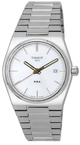 Tissot T-Classic PRX Quartz Dress T137.210.11.031.00 - Elegante Unisexuhr - Armbanduhren mit 100m Wasserdichtigkeit und Saphirglas, ideal für stilbewusste Träger. Perfekt für jeden Anlass!