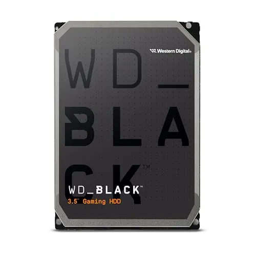 WD Black 8TB Gaming Festplatte - Internen 8TB Festplatte für Gamer, mit 7200 rpm und 256 MB Puffer für blitzschnelle Ladezeiten und optimale Leistung.