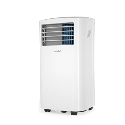 Comfee Mobiles Klimagerät MPPH-09CRN7 - 9000 BTU, 2,6kW 3-in-1 Klimaanlage, energieeffizient mit patentierter Kühltechnologie und ideal für Räume bis 88m²