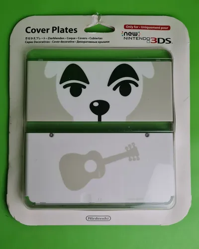 NEU! New Nintendo 3DS Cover Plates Zierblende Animal Crossing K.K. Slider