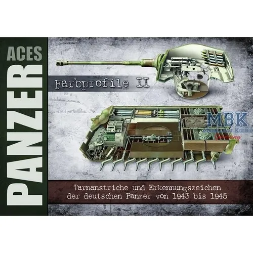Panzer Aces: Farbprofile Teil 2 - Detaillierte Farbprofile für Modellbauer - Spiele mit umfassenden Farbprofilen, ideal für präzise Modellgestaltung und kreative Inspiration.