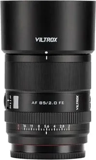Viltrox AF 85mm F2,0 für Sony E-Mount - Kamera- & Video-Objektive: Leichtes und präzises Porträtobjektiv mit verbesserter optischer Leistung für höchste Bildqualität.