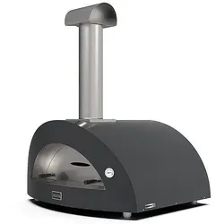 Alfa Forni Moderno 5 Pizze Holz Schiefer Grau - Pizzaofen für 5 Pizzen, aus hochwertigem Schiefer, ideal für perfekte Pizza abende im Freien.