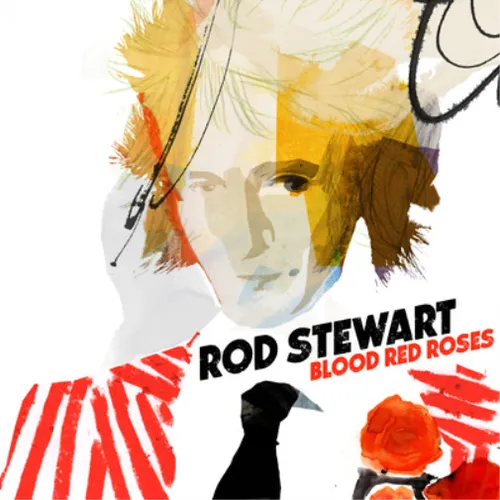Rod Stewart Blood Red Roses (Vinyl) 12" Album