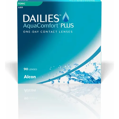 Dailies AquaComfort PLUS Toric Tageslinsen -6 (90 Stk.) - Erleben Sie den Komfort von Dailies AquaComfort PLUS Toric Tageslinsen. Ideal für torische Augen, sorgen sie für klare Sicht und sind einfach in der Anwendung. Perfekt für den täglichen Gebrauch.