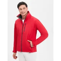 Helly Hansen Herren Crew Hooded Midlayer Jacke, Rot 2.0, M - Funktionsjacken, isolierte Midlayer-Jacke mit Kapuze, ideal für warme und trockene Bedingungen auf dem Wasser.