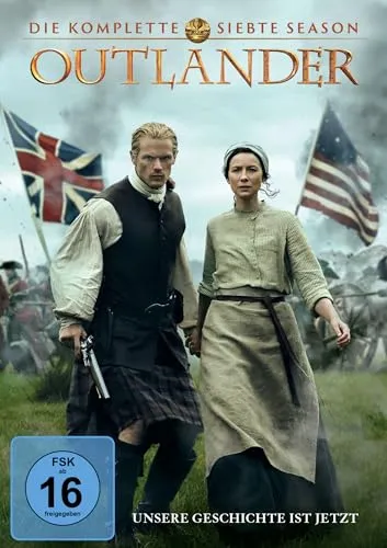 Outlander - Staffel 7 DVD Vorbestellung - Beliebte Serie auf DVD, FSK 16, mit deutscher und englischer Sprache, ab 28.05.2025 verfügbar, perfekt für Fans von epischen Geschichten.