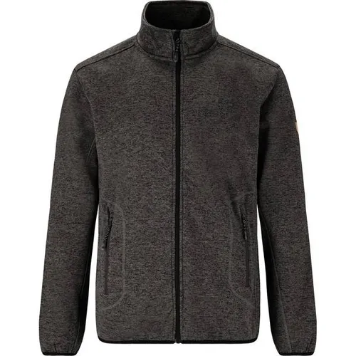 Whistler Sampton M Melange Fleece Jacket - Dunkelgrau Melange - Funktionsjacke für Herren, bietet hervorragende Wärmeisolierung, Atmungsaktivität und schnelltrocknendes Material. Ideal für Freizeit und Alltag.