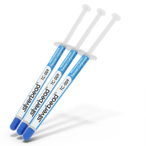 Silverbead® Wärmeleitpaste 3x Thermische Paste Thermal Grease GPU CPU LED PS4 PC