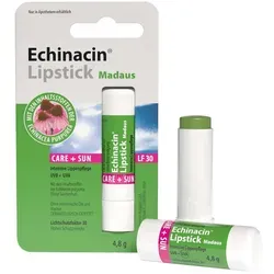 Echinacin Lipstick Madaus - Lippenpflege mit Lichtschutzfaktor 30, bietet Schutz vor UV-Strahlen und spendet Feuchtigkeit für geschützte, gepflegte Lippen.