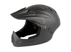 M-Wave All-In-1 Fullface Downhill Fahrradhelm - Sicher und stylisch! Der robuste All-In-1 Downhill Helm in mattschwarz bietet optimalen Schutz mit einer schlagfesten Hardshell-Oberschale aus EPS-Kunststoff. Ideal für anspruchsvolle MTB-Fahrer und den professionellen Einsatz.