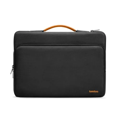 tomtoc 360° Tasche Hülle Kompatibel mit 14 Zoll Acer, ASUS, Dell, HP, Lenovo Laptop Notebook Chromebook Ultrabook Computer, Wasserabweisend Rundumschutz Laptoptasche Laptophülle Sleeve