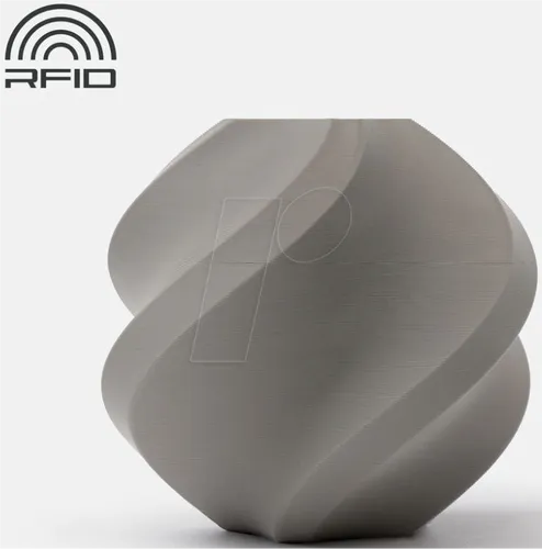 BambuLab A00-D0-1.75-1000-splfree Basic Refill Filament PLA 1.75 mm 1000 g Grau - 3D Drucker Filament, umweltfreundlich mit 20% weniger Plastikmüll, ideal für nachhaltige Druckprojekte.