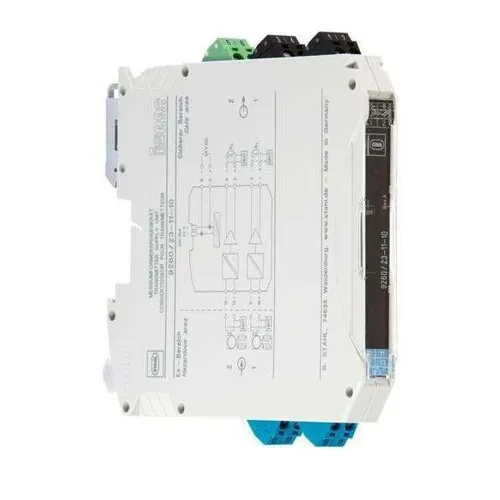 Stahl Schaltverstärker 261411 – Trennschaltverstärker mit 2 Kanälen - Zuverlässiger Schaltverstärker für Elektrobedarf mit 2 galvanisch getrennten Ausgängen, ideal für vielfältige Anwendungen. Hohe Schaltleistung von 500 VA.