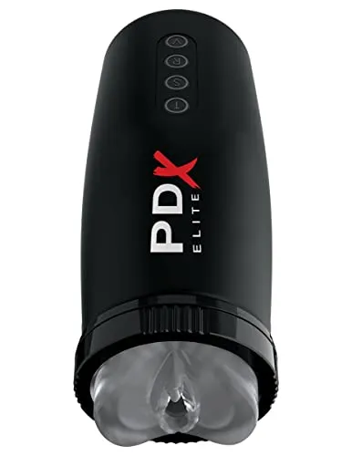 PDX Elite Motobator 2 Stroker Masturbator mit Vibration - Hochwertiger Masturbator für Herren mit Vibration, aus langlebigem TPE und ABS. Ideal für aufregende Momente und vielseitigen Einsatz.