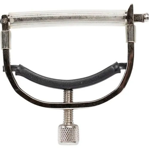 Taylor Capo Black Nickel für Westerngitarren - Praktischer Kapodaster für Westerngitarren mit halsumschließendem Design, das eine präzise Intonation ermöglicht. Ideal für Musiker, die Wert auf erstklassigen Sound legen.