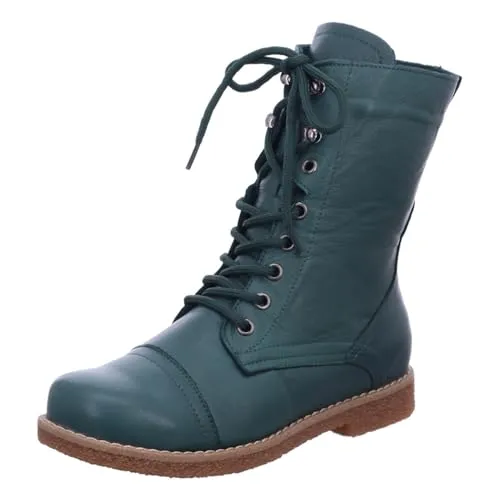 Andrea Conti 0348760 Bottle Gr. 38 - Damen Wanderschuhe aus Echtleder in elegantem Grün, ideal für komfortable Outdoor-Abenteuer
