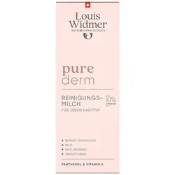 Louis Widmer purederm Reinigungsmilch unparfümiert