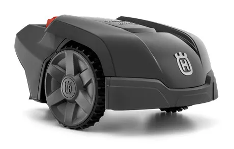 Husqvarna Automower 105 - Kompakter Rasenmähroboter 2021 - Rasenmäher für Flächen bis 600 m², ideal für kleine Gärten. Mit Steigungsfähigkeit von 25% und einfacher Programmierung für stressfreies Mähen.