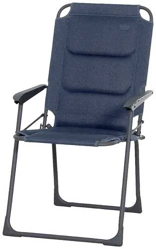 SIENA GARDEN Campingstuhl Premium bl. M31085 - Camping-Möbel mit einem stabilen Aluminiumgestell, atmungsaktivem AirMesh-Bezug und komfortablen Armlehnen – perfekt für entspannte Tage im Freien.