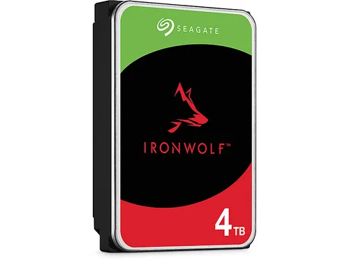 SEAGATE IronWolf NAS Festplatte, 4 TB HDD SATA 6 Gbps, 3,5 Zoll, intern