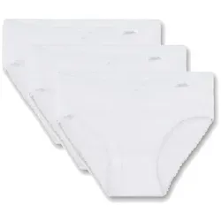 Sanetta Mädchen 3er Pack Jazzpants - Slip, Unterhose Weiß 116 - Kinder-Wäsche: 3er Pack bequeme Jazzpants aus 100% Baumwolle, mit elastischem Gummizugbund für optimalen Sitz und hohen Tragekomfort.