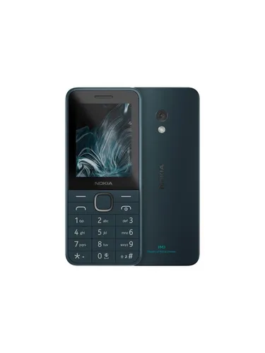 Nokia 225 4G (2024) - Dunkelblau - Praktisches 4G-Mobiltelefon mit Dual-SIM, 64 MB RAM und 128 MB internem Speicher. Ideal für einfache Kommunikation und Multimedia, ausgestattet mit einem microSD-Slot.
