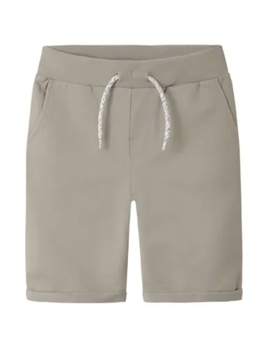 NAME IT Jungen Nkmvermo Long Swe Shorts Unb F Noos, Pure Cashmere, 116
