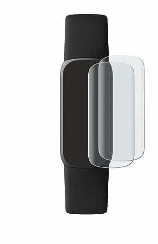 BROTECT Full-Cover Schutzfolie Matt für Fitbit Luxe (2 Stück) - Full-Screen Displayschutz-Folie, 3D Curved, Anti-Reflexion