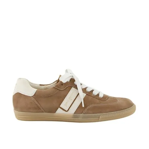 Paul Green Damen Sneaker 5450-379 braun 36 - Elegante Damen Sneaker aus geschmeidigem Leder, ideal für den Alltag. Mit weicher Fersenkappe und flexibler Laufsohle für hohen Tragekomfort.