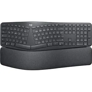 Logitech ERGO K860 - Kabellose ergonomische Tastatur mit geteiltem Design, verbessert Haltung und maximiert Komfort beim Tippen