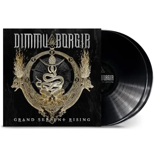 Dimmu Borgir Grand Serpent Rising (Vinyl) (PRESALE 22.05.2026) - Limitierte 12" Schallplatte im Gatefold Cover, 2 Platten, erscheint am 22.05.2026. Erlebe den einzigartigen Black Metal-Sound von Dimmu Borgir in hochwertiger Vinyl-Qualität.